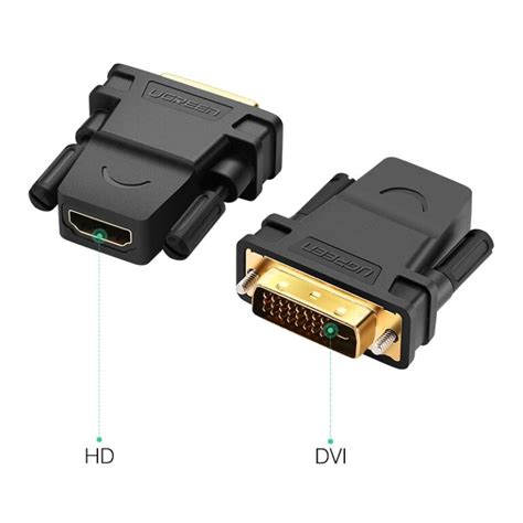 Ugreen Dvi To Hdmi Adapter Bidirectional Dvi D 24 1 Male To Hdmi Female