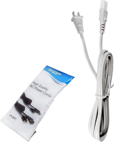 Hqrp Long 6ft Ac Power Cord Compatible With Bose Lifestyle 135 235 35 38 48 510 520