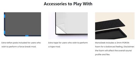 Monsgeek M W Rgb Hot Swappable Wireless Mechanical Keyboard South Facing Pcba Gasket Mount