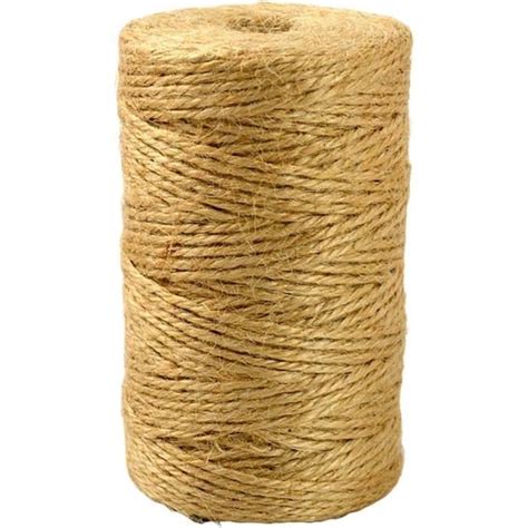 Cqinju Ficelle De Jardin Corde De Jute De Jute Naturel 100M Corde De