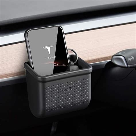 Amazon ThinSGO Tesla Model 3 Model Y Air Vent Organizer Cell Phone