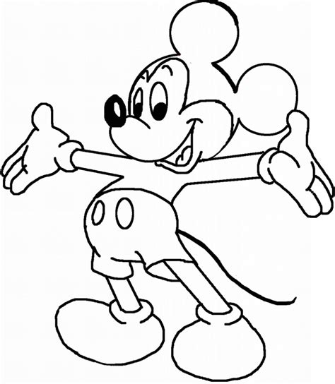 Cartoon Mickey Mouse Drawing at GetDrawings | Free download