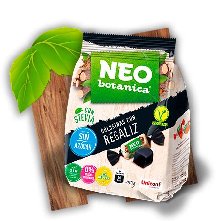 NEO BOTANICA Gelatinas Golosinas De Fruta Y Sin Azucar Uniconf