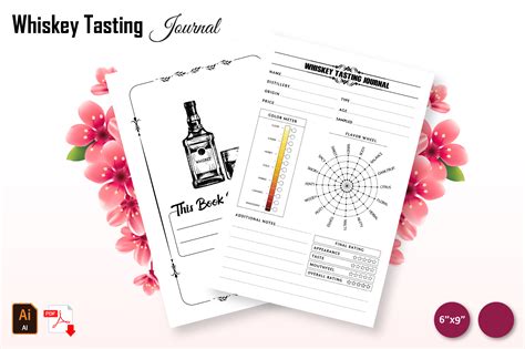 Whiskey Tasting Journal Graphic By Graphicscave021 · Creative Fabrica