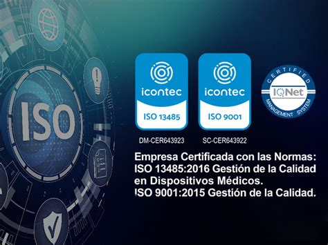 Obtuvimos la Recertificación de las normas ISO 9001 2015 e ISO 13485