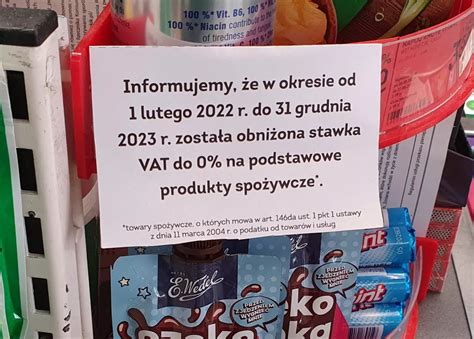 Zerowy Vat Na Ywno Nie B Dzie Obowi Zywa Wiecznie Odmro Enie