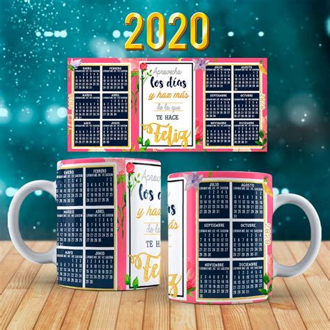 Dise Os Taza Calendario Con Frases De Motivaci N Disenos De Unas