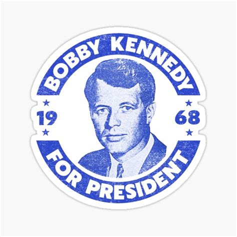 Bobby Kennedy Rfk President Candidate 1968 Poster Vintage Distressed