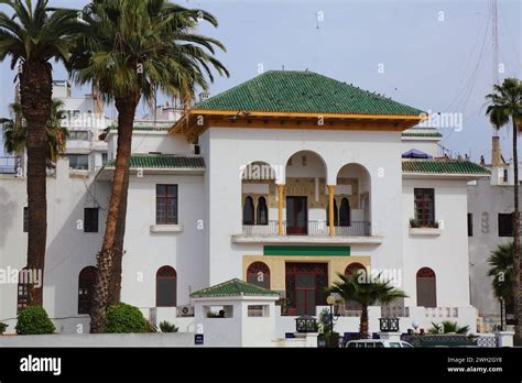Architecture Of Mohammed V Square In Downtown Casablanca City Morocco