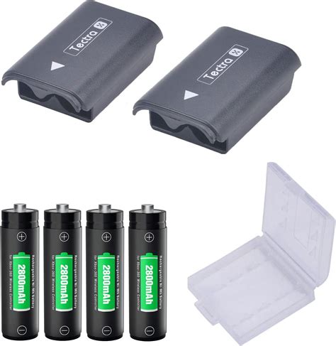 Amazon Tectra Battery With Covers For Xbox Pcs Aa Ni Mh