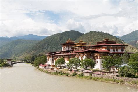 The Punakha Dzong The Administrative Centre Of Punakha Dzongkhag In