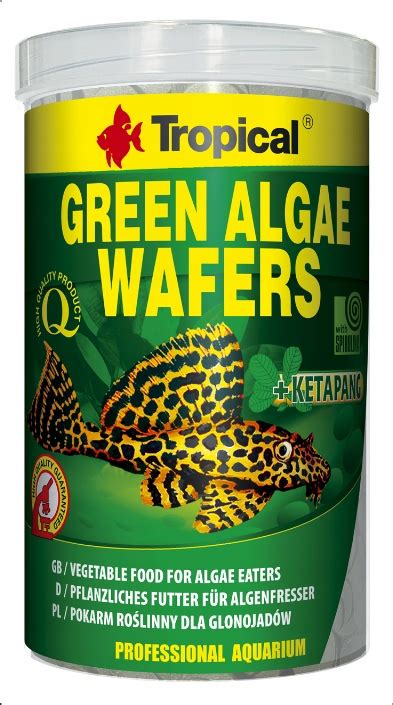 Tropical Pokarm Green Algae Wafers Ml Op Oryg Allegro Pl