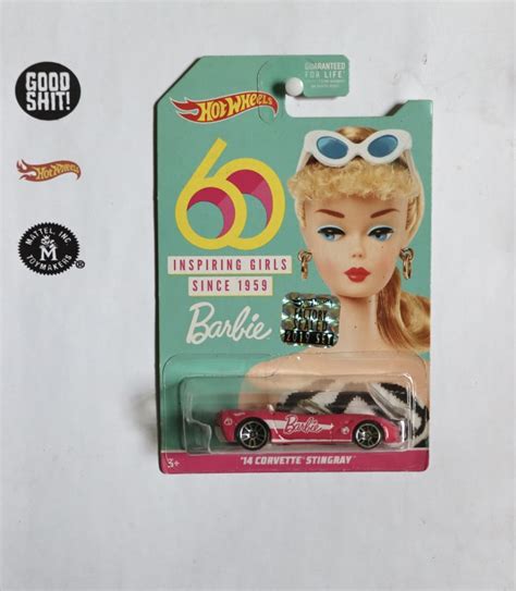 Hot Wheels Barbie Th Anniversary Corvette Stingray