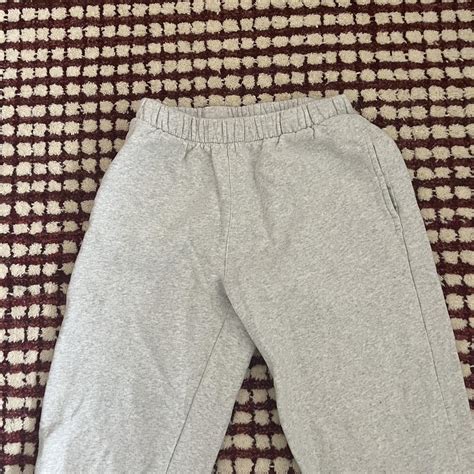 Brandy Melville Grey Sweatpants Greysweats Depop