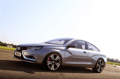 Иностранцы нарисовали Lada Vesta в кузове "купе" - КОЛЕСА.ру ...