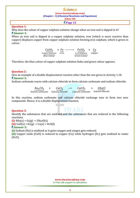 Ncert Solutions For Class Science Chapter In Pdf For