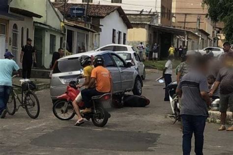 Regate de Urgência no Alto Maron carro passa por cima de moto em