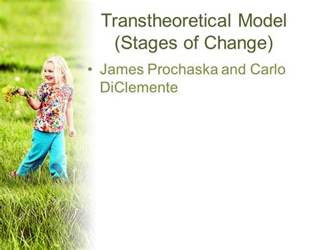 Clinical Models Week Thirteen Transtheoretical Model Stages Of Change