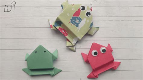 Origami Crea La Tua Rana Salterina La Creativa Impertinente