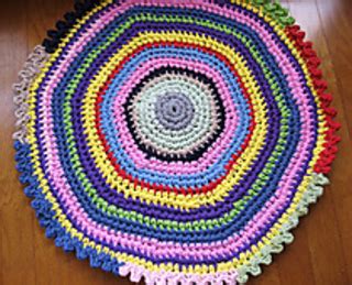 10 Free Crochet Patterns for T Shirt Yarn Rug You Would Love