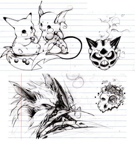 Pokemon Sketches by Driftwood97 on DeviantArt