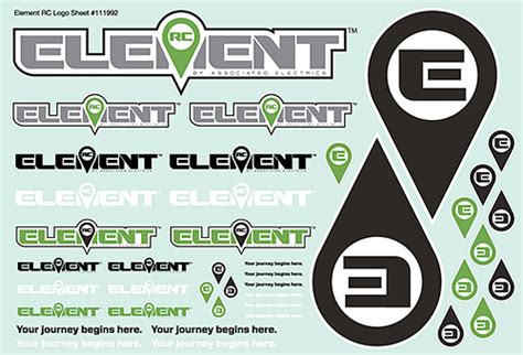 Element Decal Sheet | Associated Electrics