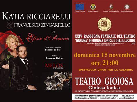 Domenica Al Teatro Gioiosa Spettacolo Con Katia Ricciarelli Ciavula