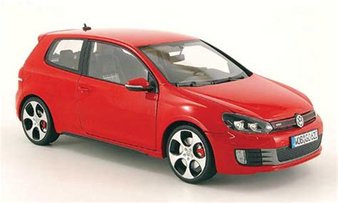 Modellino In Miniatura Volkswagen Golf Vi Gti Norev Vi Gti Rosso