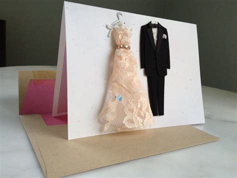 Premium Handmade Card Wedding Day Congratulations Best Wishes in Love ...