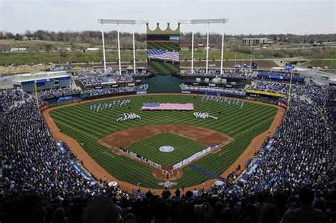 Kauffman Stadium Seating Chart - Row & Seat Numbers