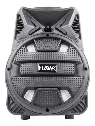 Bocina Hawk Hk Bluetooth Radio Usb Bafle Pulgadas Led