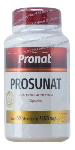 Prosunat Bote Con 60 Cápsulas Pronat Sabor Natural MercadoLibre