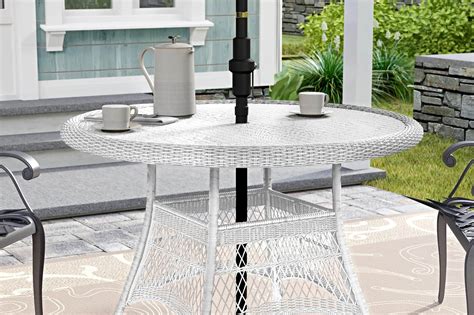 Amazing Patio Table With Umbrella Hole For Storables