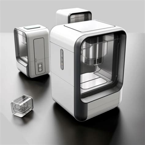 Premium Ai Image Two Small Machines Are Sitting On A Table With A