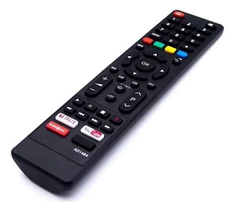 Controle Tv Philco Smart Tecla Netflix Globo Play Youtube Mercadolibre