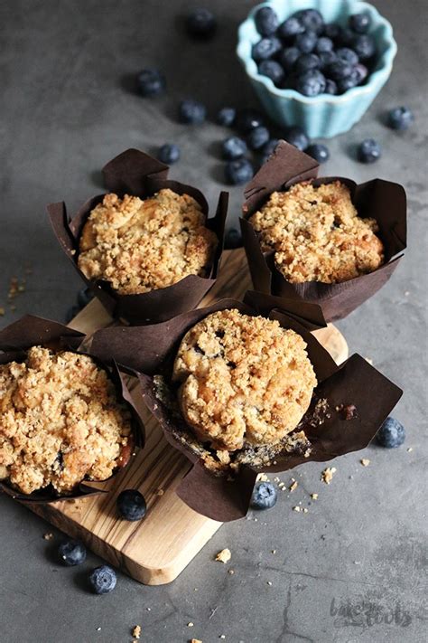 Blaubeeren Streusel Muffins Bake To The Roots