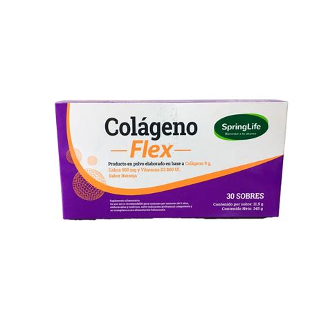 Colageno Hidrolizado Springlife Flex Sobres