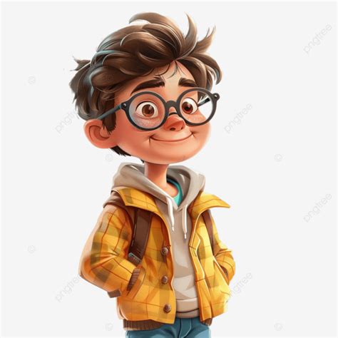 Stylish Alone Boy Boy Alone Cartoon Png Transparent Image And
