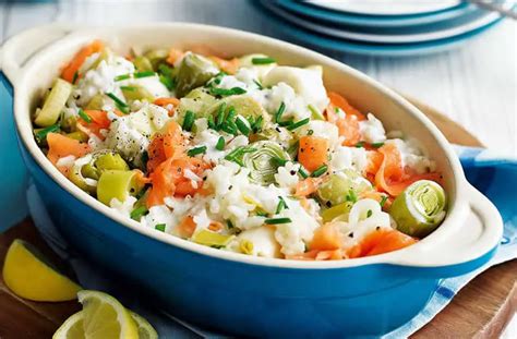 Risotto poireau et saumon fumé au thermomix