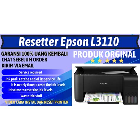 Jual Resetter Epson L Epson Adjustment Program Untuk Windows