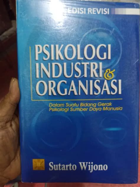 Psikologi Industri Dan Organisasi Sutarto Wijono Lazada Indonesia