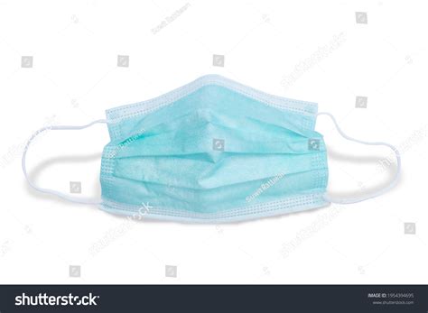 Sanitary Face Mask Isolated On White Stock Photo 1954394695 Shutterstock