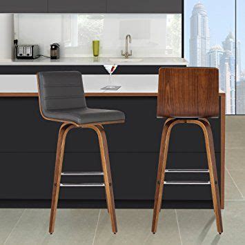 Armen Living Lcvibagrwa Vienna Barstool With Polyurethane Upholstery