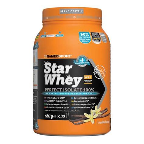 STAR WHEY ISOLATE VANILLA 750G Apotheke Peer Brixen