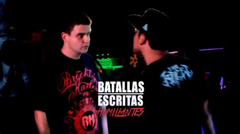 Las Batallas Escritas MAS HUMILLANTES De Las Batallas De Gallos YouTube