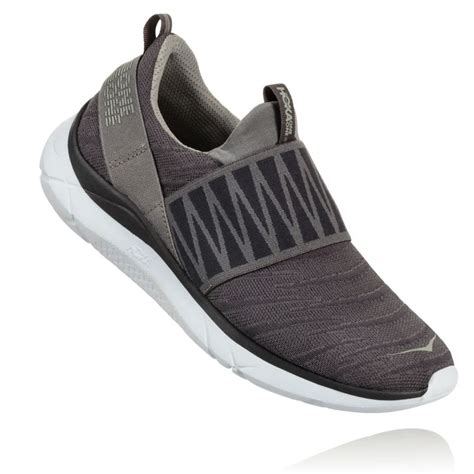 Hoka One One Women's Hupana Slip Sneaker Grey | Laurie's Shoes