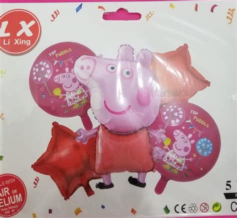 Set De Globos Peppa Pig X Metalizado Cotill N Party Expres