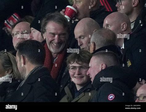 Ineos Sport Ceo Sir Jim Ratcliffe Left With Sir Alex Ferguson Right In The Stands After