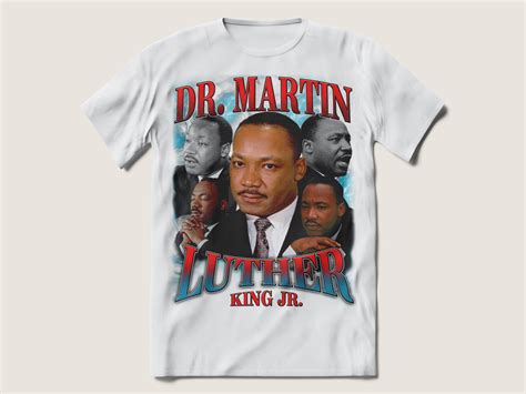 Martin Luther King Jr Tshirt Design Etsy