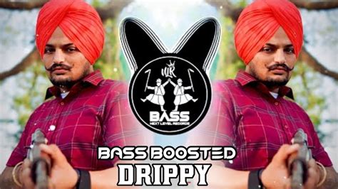 ☠️bass Boosted ☠️ Drippy 💥 Sidhu Moose Wala New Punjabi Bass Boosted